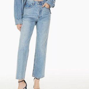 NWT Denim Forum JONI high rise loose jeans